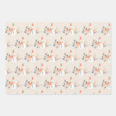  feestdag Snowman Merry Kerstmis Inpakpapier Vel (Voorkant)