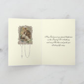 Feestdag St. Antonius van Padua Kind Jezus Kaart (Binnen)