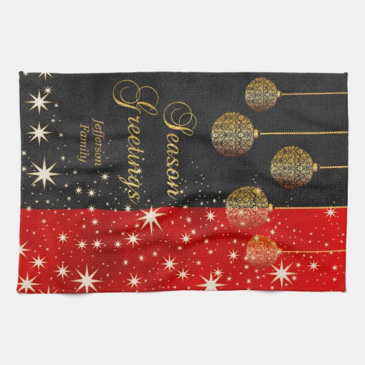 feestdag theedoek (Horizontaal)