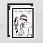 feestdag uitnodiging briefkaart (Voorkant / Achterkant)