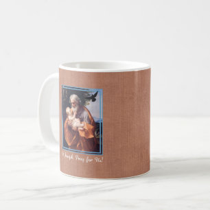 Feestdag van St. Jozef met het kindje Jezus Koffiemok