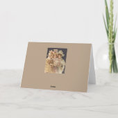  feestdag Victoriaans kerstKaart Feestdagen Kaart (Achterkant)