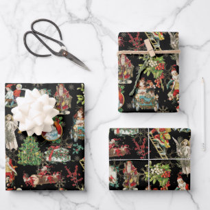 feestdag voor feestelijke feestelijke feestdagen  inpakpapier vel