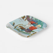  feestdag voor kerst papieren bordje (Gebogen)