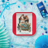 feestdag voor kerst papieren bordje (Feest)