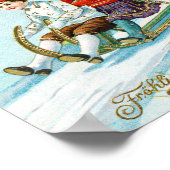 feestdag voor kerst poster (Hoek)