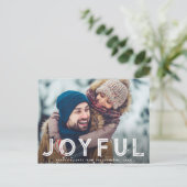 feestdag voor kerstfeestelijke feestdag voor kerst briefkaart (Staand voorkant)