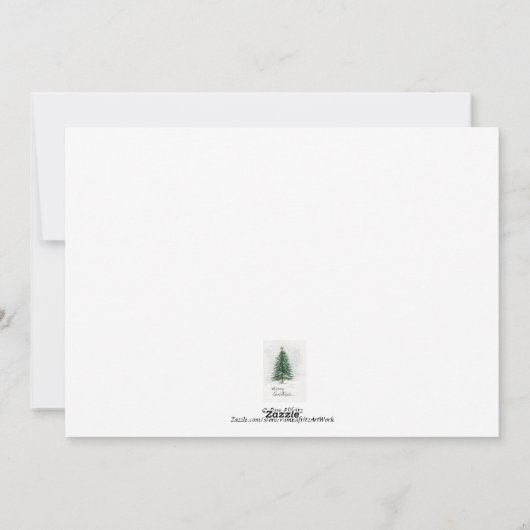 feestdag zingend acrylkarikatuur van Cubs Feestdagenkaart (Achterkant)