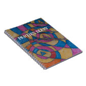 FEESTDAGBOEK VAN KUNSTENAAR PAULA REILLY. NOTITIEBOEK (Rechterzijde)