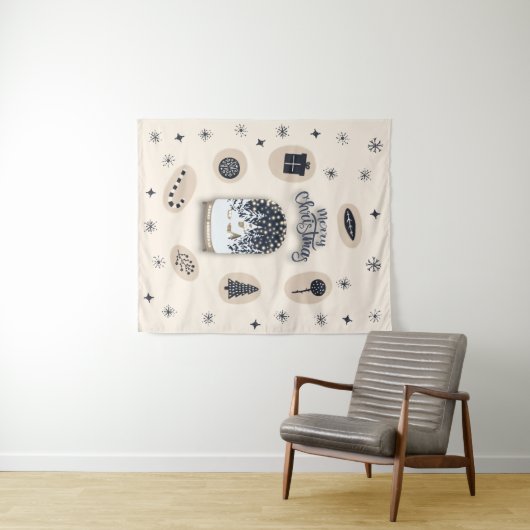 feestdagen_2_een heldere kerst_2 M_maat wandtapijt Wandkleed (In Situ (horizontaal))