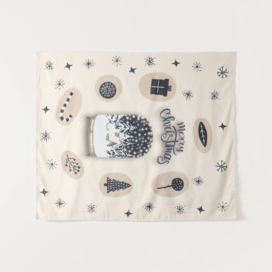 feestdagen_2_een heldere kerst_2 M_maat wandtapijt Wandkleed (Voorkant (horizontaal))