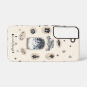 feestdagen_2_een heldere kerst_2 samsung galaxy hoesje (Achterkant horizontaal)