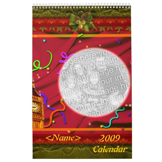  Feestdagen Agenda fotoframes Kalender (Hoes)