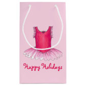 Feestdagen Ballet Dance-leraar kerstcadeau Klein Cadeauzakje (Achterkant)