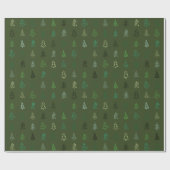 Feestdagen betegelen kerstpatroonpapier cadeaupapier (Vlak)