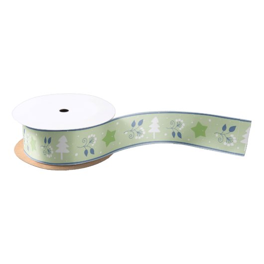 Feestdagen breedband, 2-inch spool satijnen lint (Spoel)