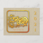 Feestdagen briefkaart (Voorkant)