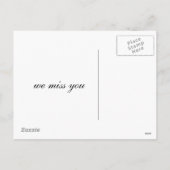 feestdagen briefkaart (Achterkant)