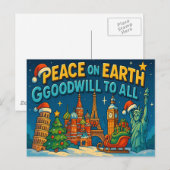 Feestdagen briefkaart (Voorkant / Achterkant)