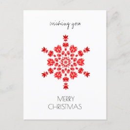 Feestdagen briefkaart