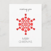 Feestdagen briefkaart (Voorkant)