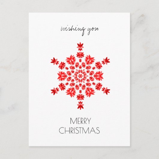 Feestdagen briefkaart (Voorkant)