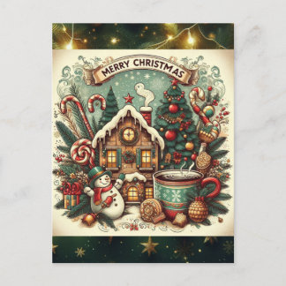 Feestdagen briefkaart