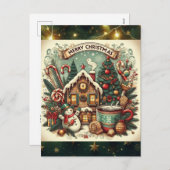 Feestdagen briefkaart (Voorkant / Achterkant)