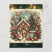 Feestdagen briefkaart (Voorkant)