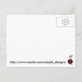 Feestdagen briefkaarten (Achterkant)