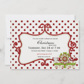 Feestdagen CadeausExchange Kaart (Voorkant)