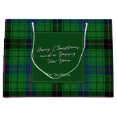 Feestdagen Clan Davidson Tartan Groot Cadeauzakje (Voorkant)