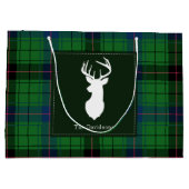 Feestdagen Clan Davidson Tartan Groot Cadeauzakje (Achterkant)