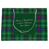 Feestdagen Clan Duncan Tartan Groot Cadeauzakje (Voorkant)