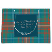 Feestdagen Clan Wilson Tartan Groot Cadeauzakje (Voorkant)