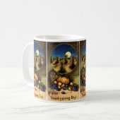  Feestdagen, een goede Thanksgiving dag Koffiemok (Voorkant links)