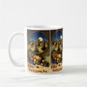  Feestdagen, een goede Thanksgiving dag Koffiemok (Links)