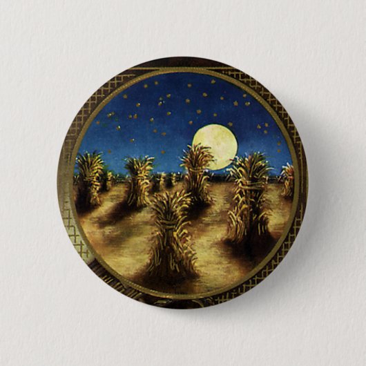  Feestdagen, een goede Thanksgiving dag Ronde Button 5,7 Cm (Voorkant)