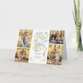 Feestdagen Eenvoudige momenten brengen geweldige J