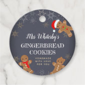 Feestdagen & evenementen | Gingerbread Cookies | I Bedankjes Labels (Voorkant)