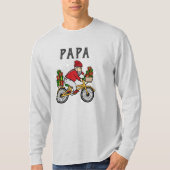 Feestdagen familie komt overeen met papa op maat t-shirt (Voorkant)
