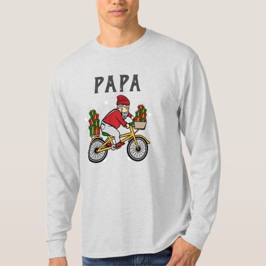 Feestdagen familie komt overeen met papa op maat t-shirt (Voorkant)