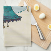 Feestdagen Feestelijke Bell Keuken Handdoek (Quarter Fold)