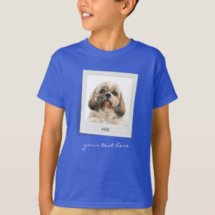 Feestdagen Gezelschapsdag Foto Lijst op persoonlij T-shirt