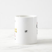 Feestdagen grap koffiemok (Center)