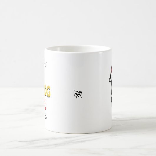 Feestdagen grap koffiemok (Center)