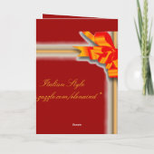 Feestdagen Greetings Kaart (Achterkant)