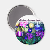 Feestdagen Greetings_ Magneet (Voorkant / Achterkant)