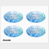 Feestdagen groeten sticker (Vel)