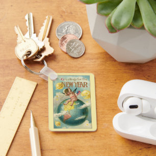  Feestdagen, groeten voor het nieuwjaar Sleutelhanger